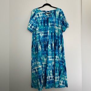 Catherines Tie Dye Midi Dress